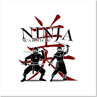 Ninja Warrior Posters and Art